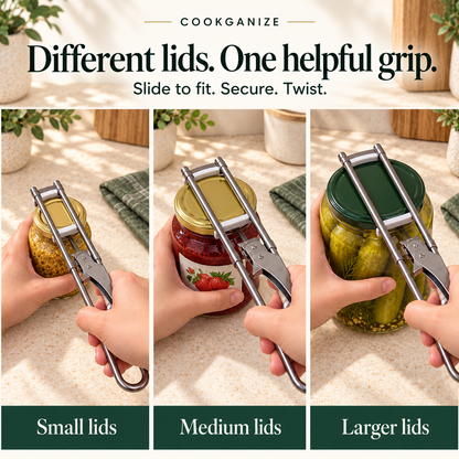 COOKGANIZE™ Silicone-Lined Jar Opener
