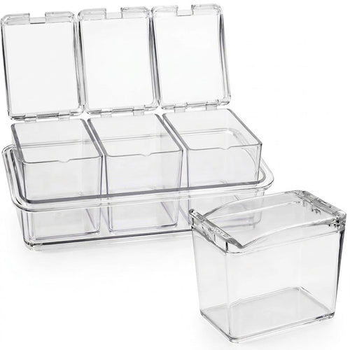 4-in-1 Multi-piece Travel Dispenser Bottle Set