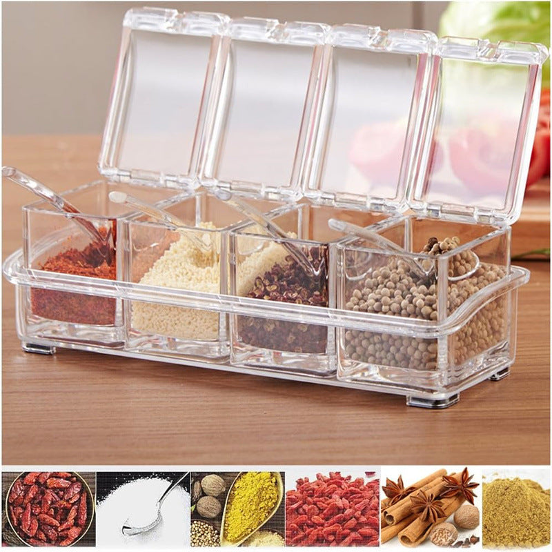 4-in-1 Multi-piece Travel Dispenser Bottle Set