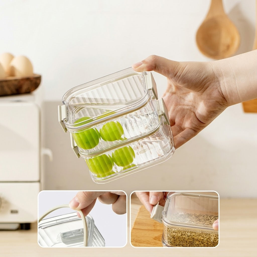 Airtight Kitchen Storage Container for Seasonings
