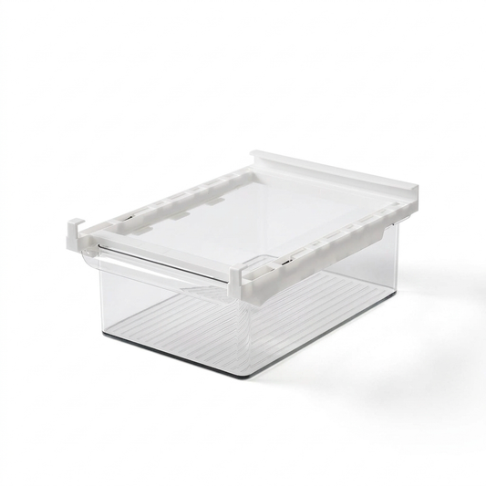 Refrigerator Storage Box: Drawer-Style Hanging Basket for Internal Suspension (Fresh & Frozen Storage)