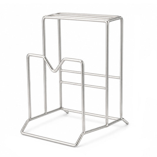 Multifunctional Stainless Steel Kitchen Knife Storage Rack