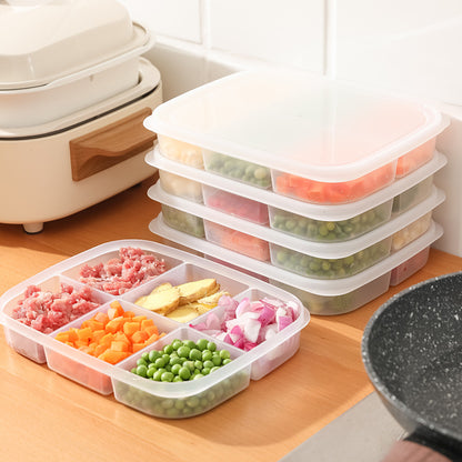 Refrigerator Food Storage Containers with Compartments