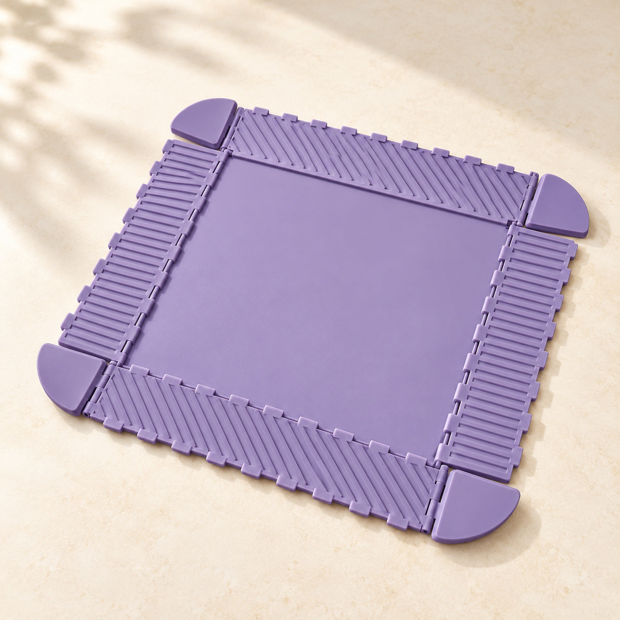 Silicone mat laid flat