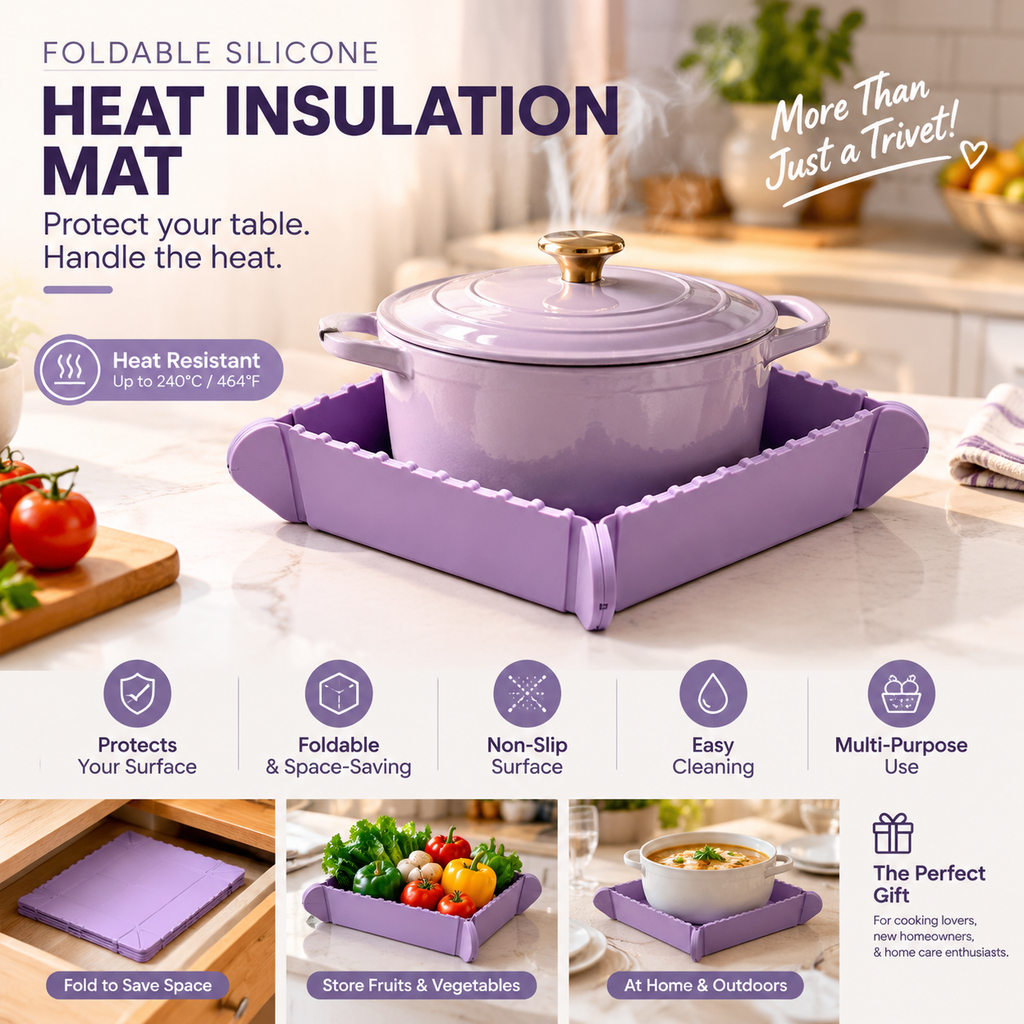 COOKGANIZE™ Magnetic Foldable Trivet