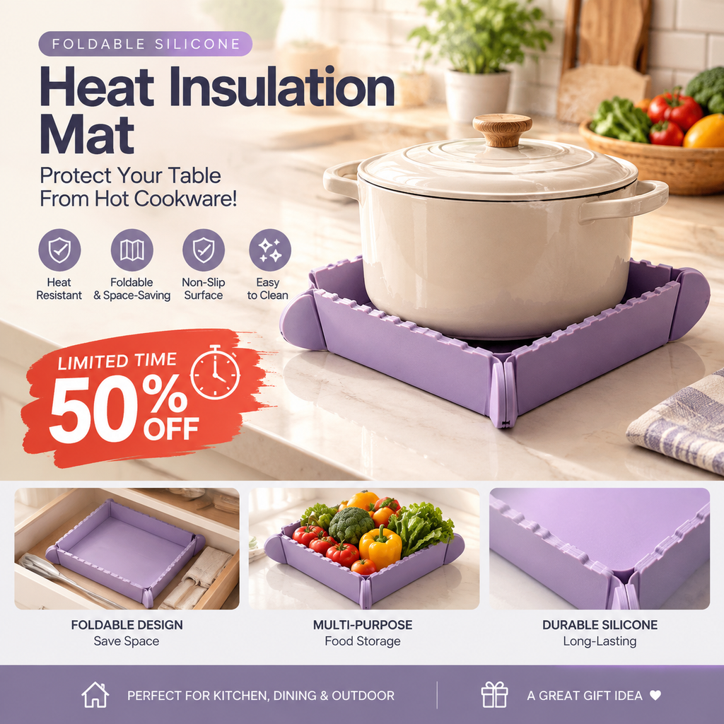 COOKGANIZE™ Magnetic Foldable Trivet